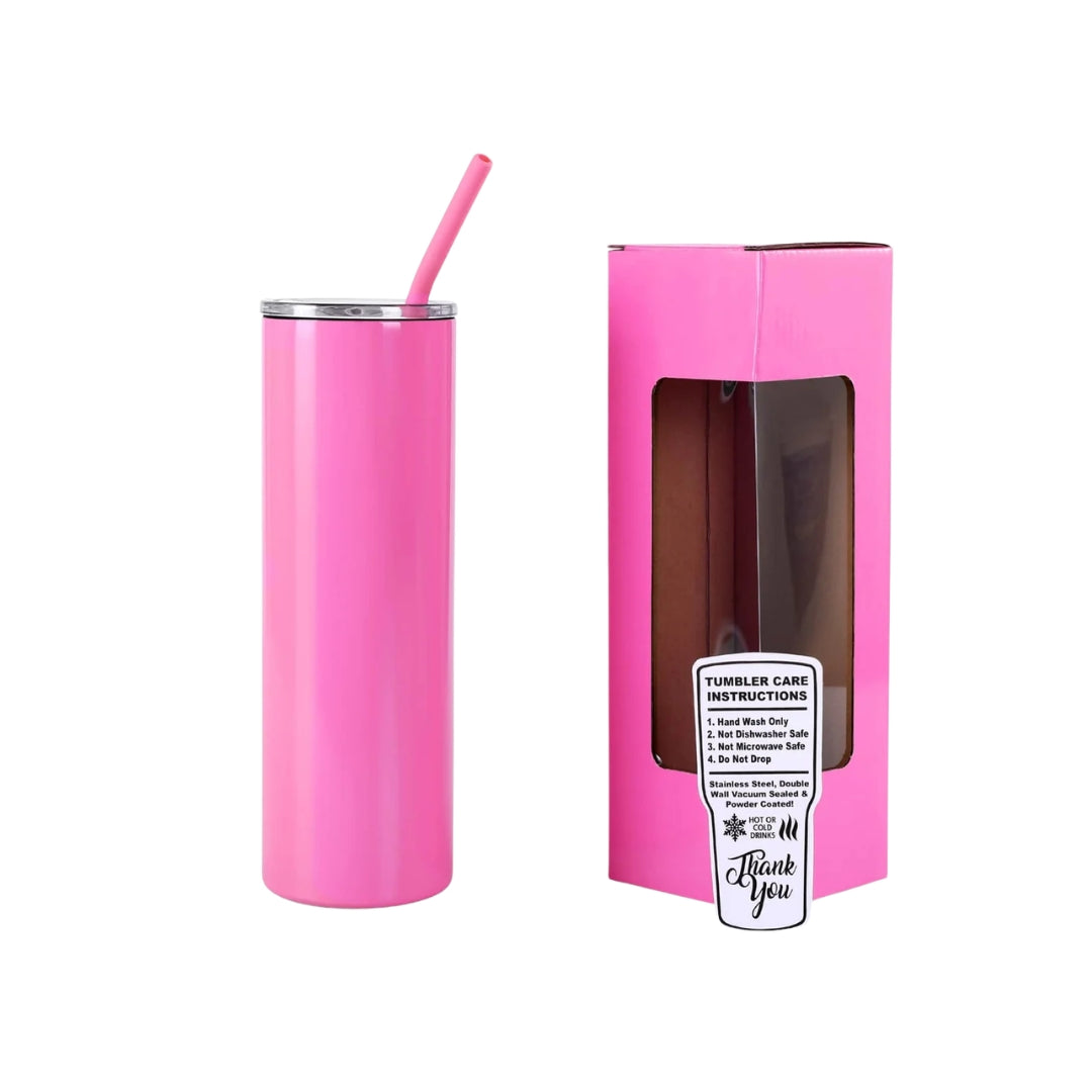 Personalized 20oz Skinny Tumblers
