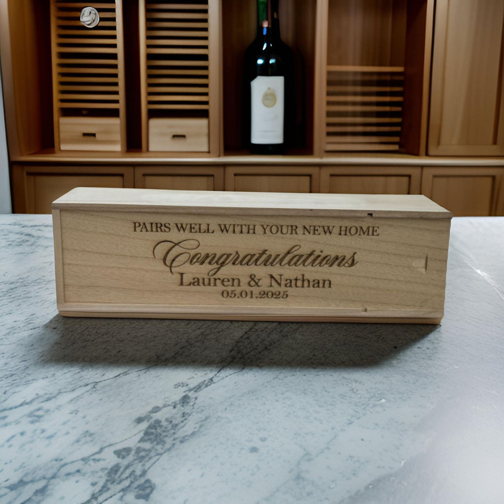 Personalized Wine Box
