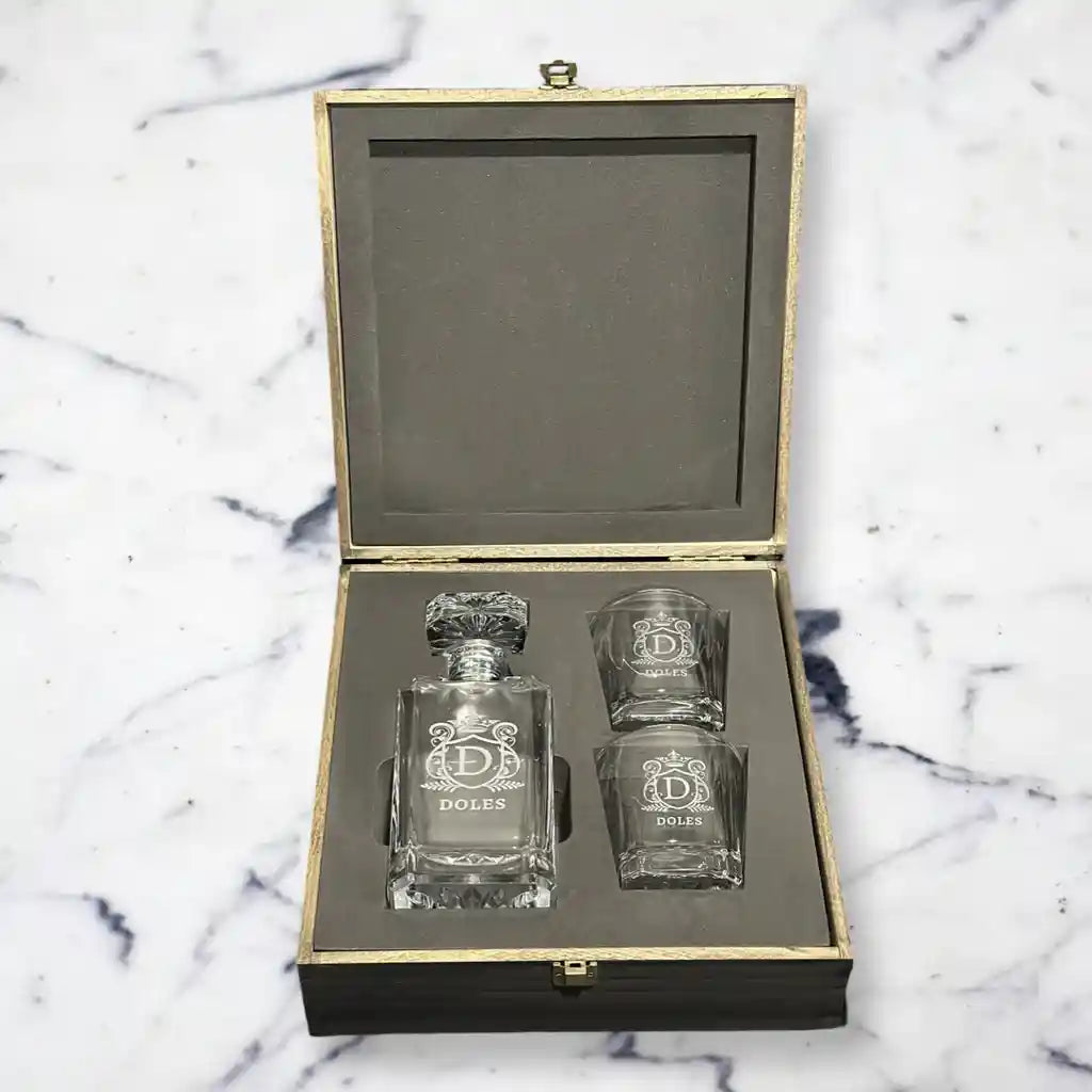 Decanters Perfect for Gifts or Branding