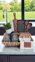 The Signature Luxe Basket with Glasses