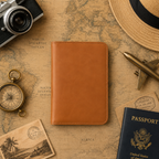 Travel Combo - Personalized Luggage Tag & Passport Holder