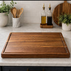 Personalized Thick Acacia Cutting Board | Premium Client Gift