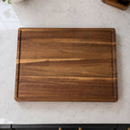 Personalized Thick Acacia Cutting Board | Premium Client Gift