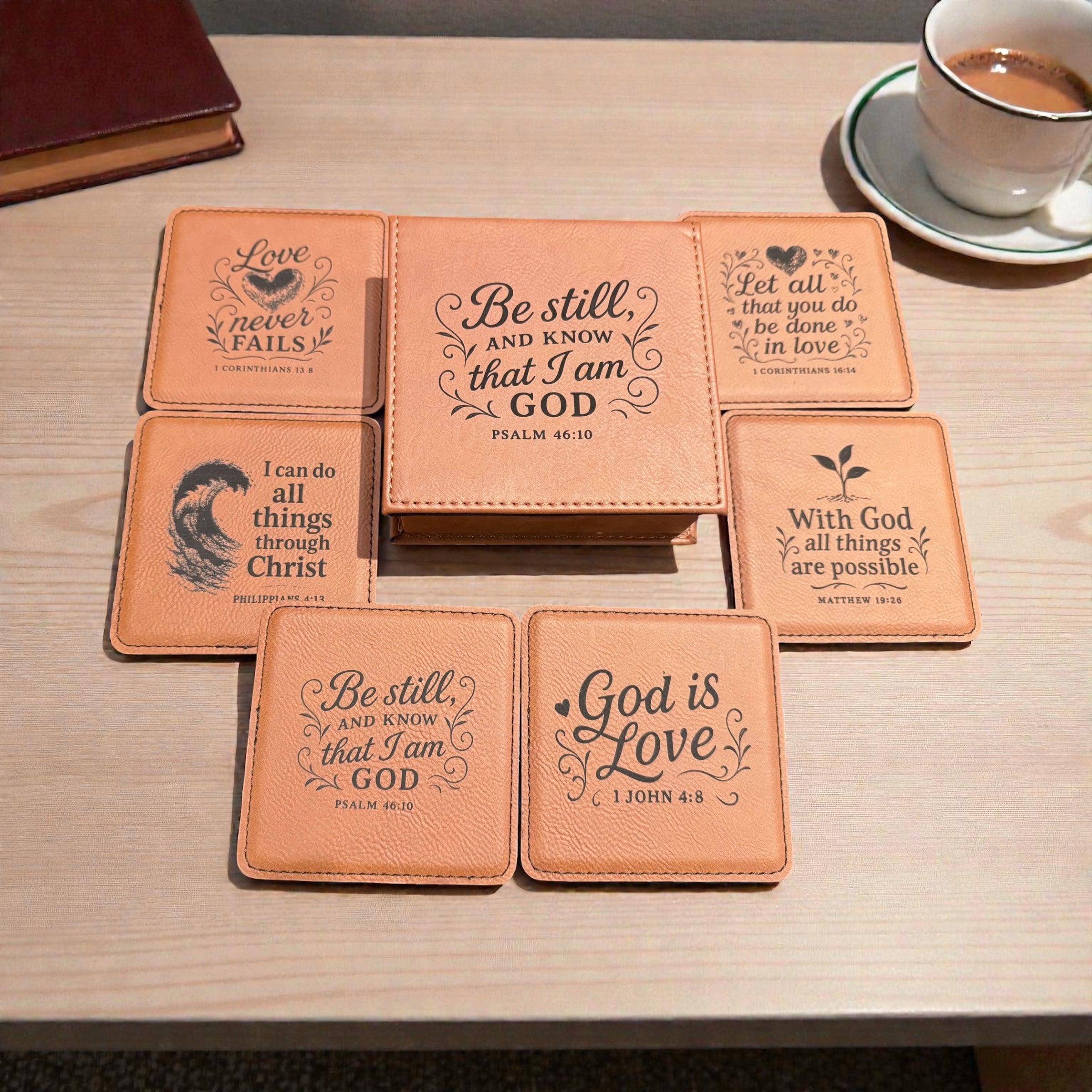 Scripture Coaster Set