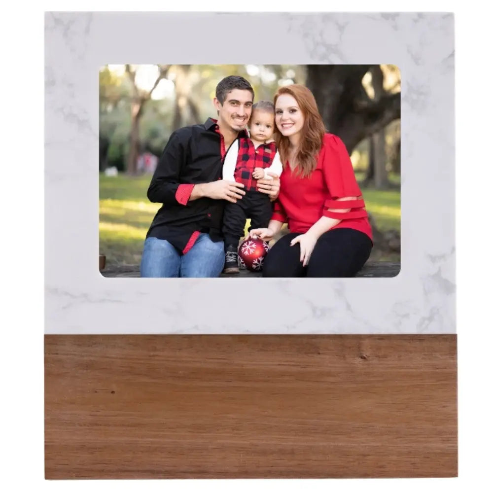 Personalized Marble Picture Frame 5" x 7"