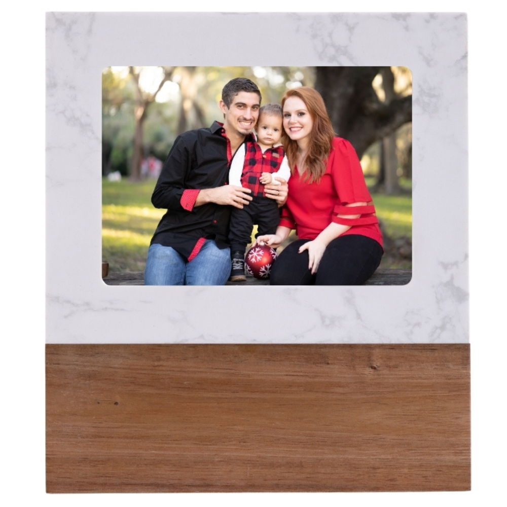 Personalized Marble Picture Frame 5x7"