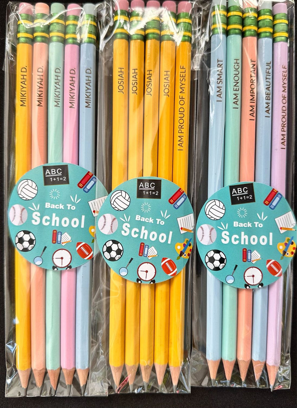 Personalized Pencils