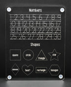 Kids Acrylic Learning Board Bundle