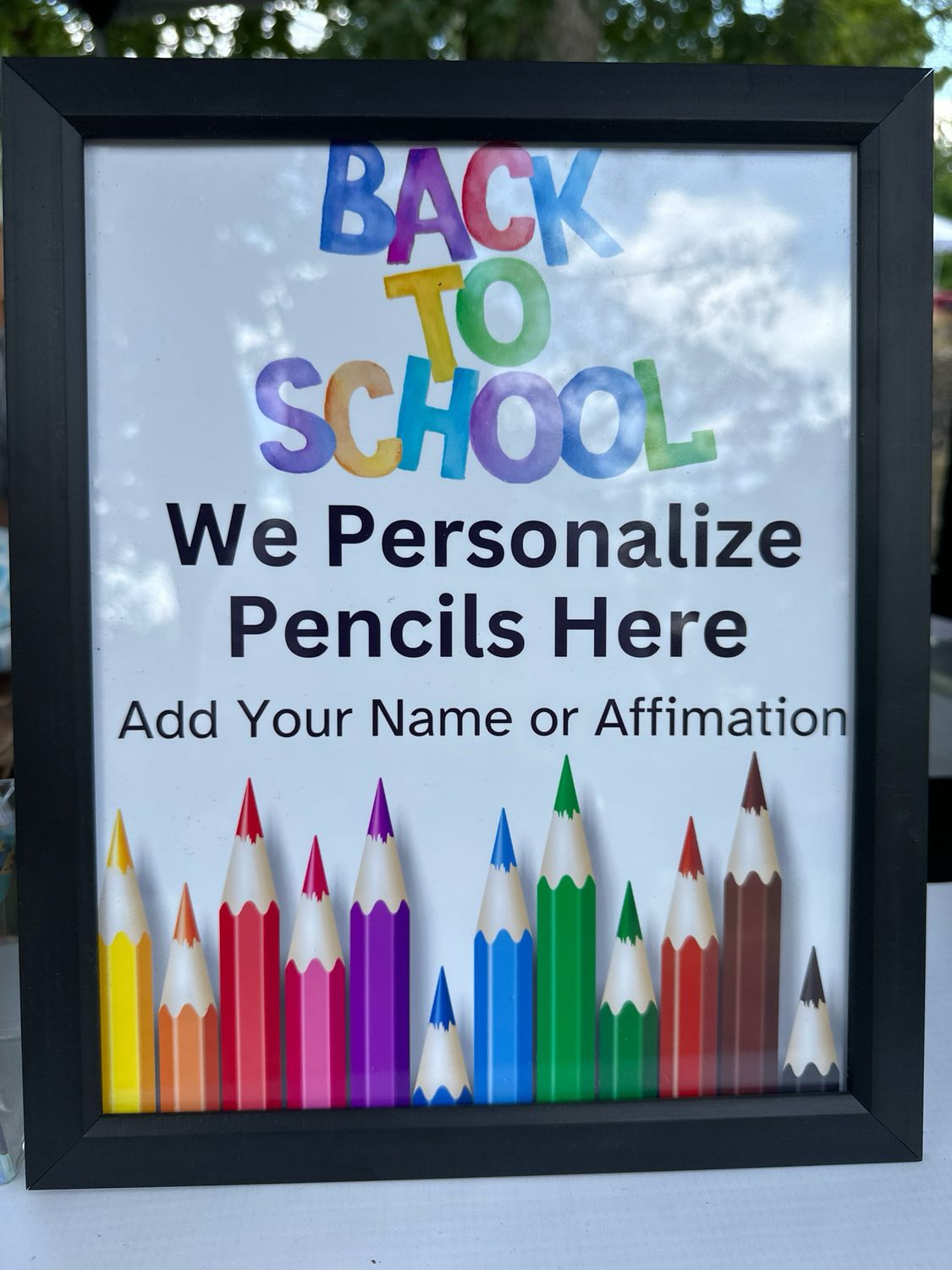 Personalized Pencils