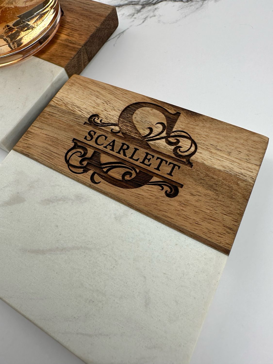 Catch-All Tray and Coaster Bundle
