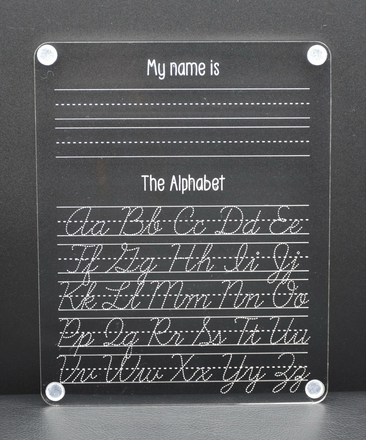 Kids Acrylic Learning Board Bundle