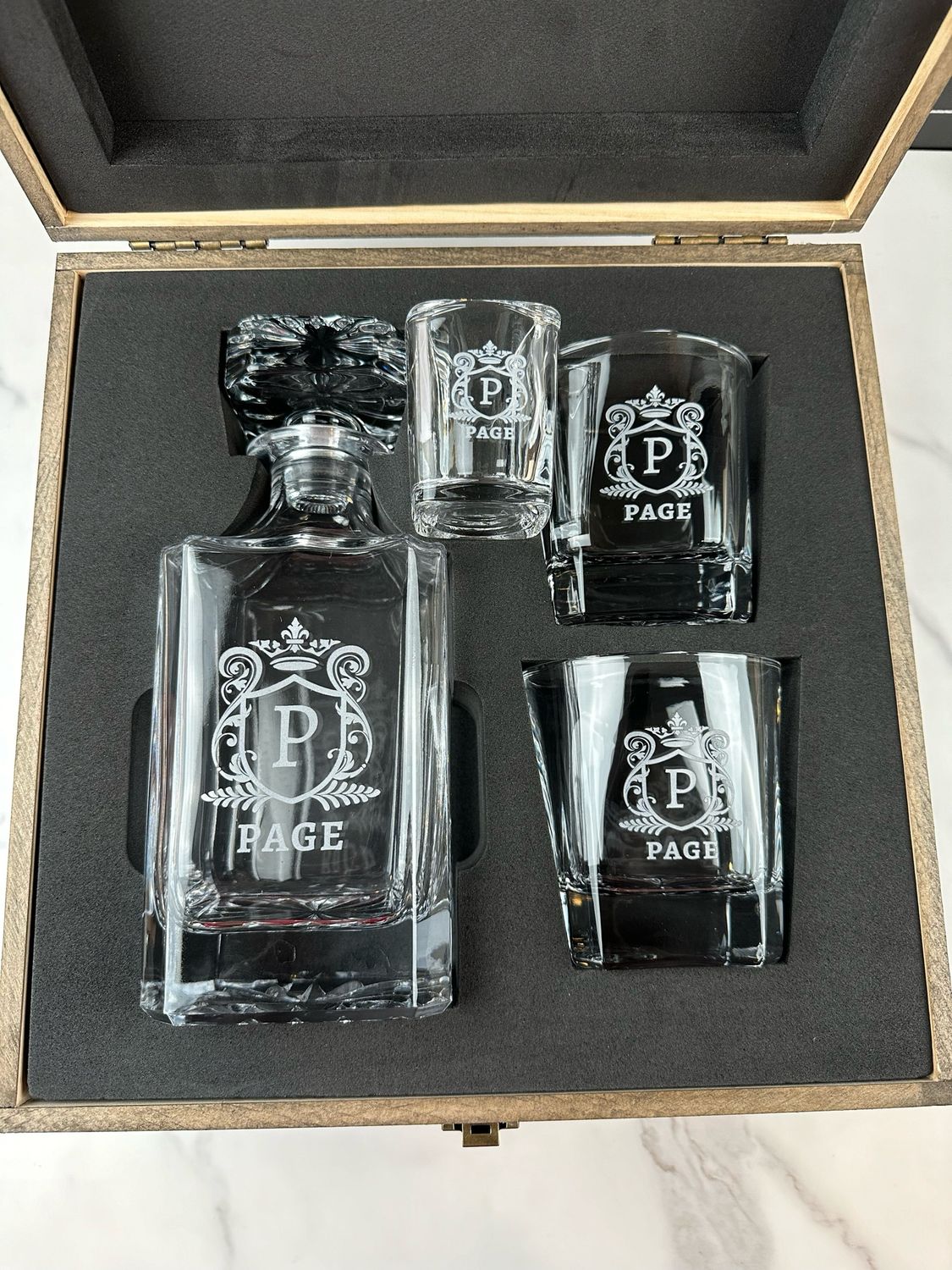 Custom Decanter Sets