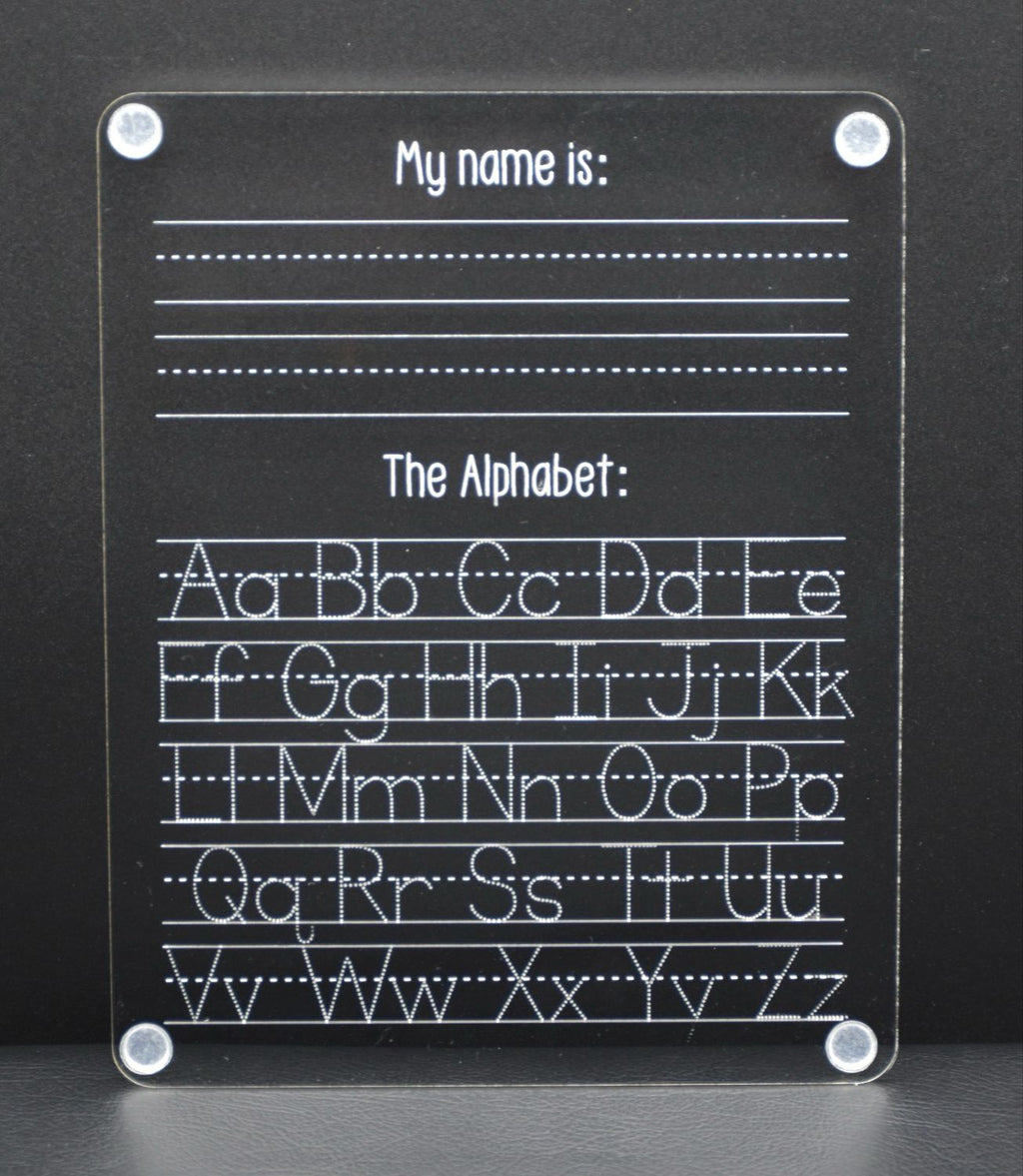 Kids Acrylic Learning Board Bundle