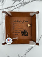 Leatherette 6x6” Dice Drinking Game