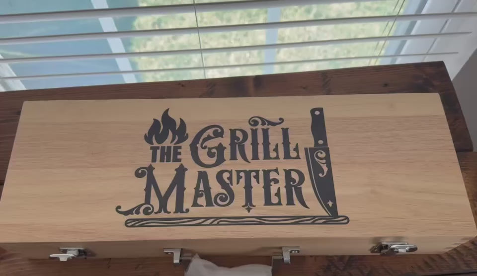 11-Piece Personalized BBQ Grill Set